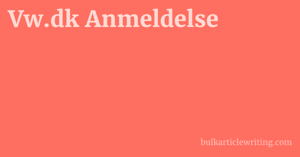 Vw.dk Anmeldelse 1 by