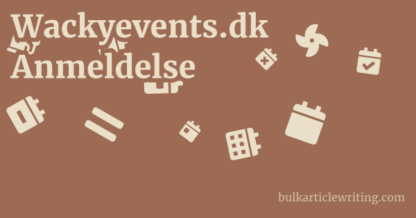 Wackyevents.dk Anmeldelse 1 by