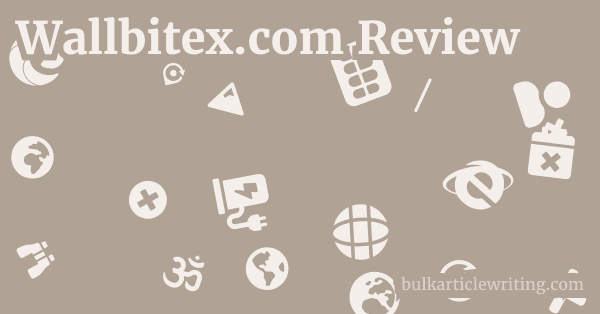 Wallbitex.com Review 1 by