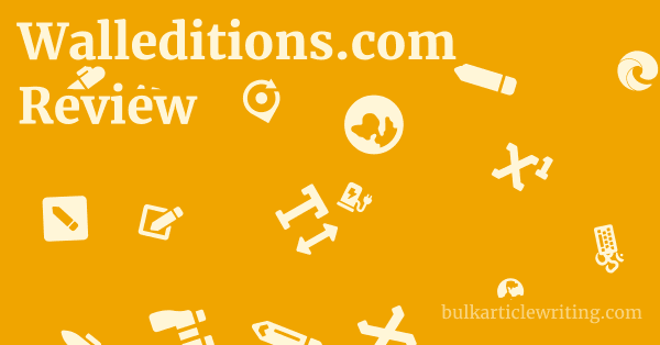 Walleditions.com Review 1 by