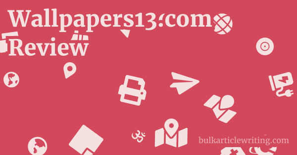 Wallpapers13.com Review 1 by