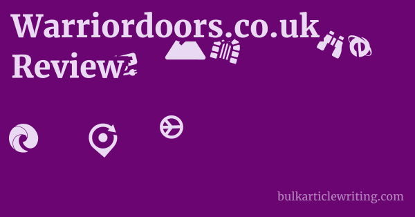 Warriordoors.co.uk Review 2 by Warriordoors.co.uk Review 1 by