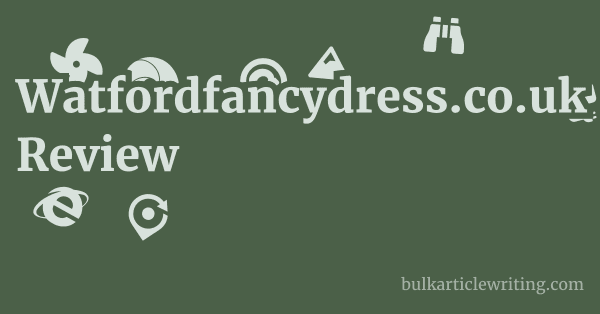 Watfordfancydress.co.uk Review 1 by