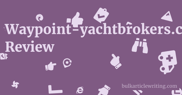 Waypoint-yachtbrokers.co.uk Review 1 by