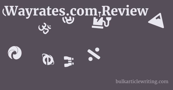 Wayrates.com Review 1 by