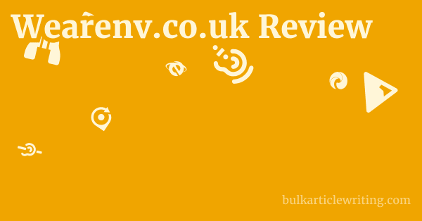 Wearenv.co.uk Review 1 by