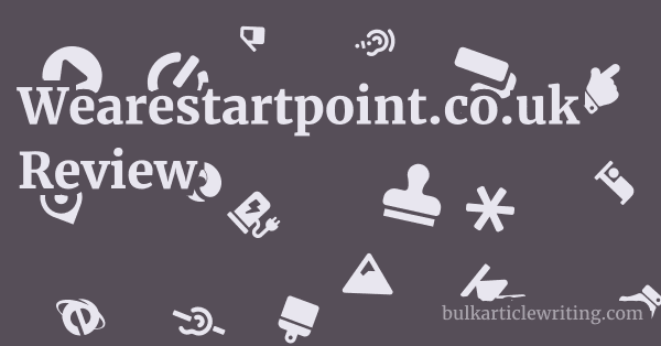 Wearestartpoint.co.uk Review 1 by