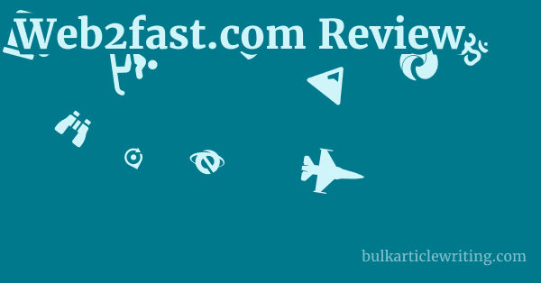 Web2fast.com Review 1 by