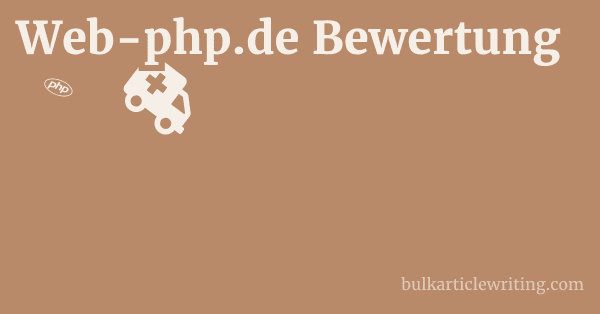 Web-php.de Bewertung 1 by