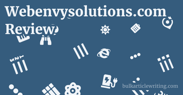 Webenvysolutions.com Review 1 by