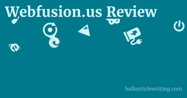 Webfusion.us Review 1 by