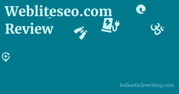 Webliteseo.com Review 1 by Partners
