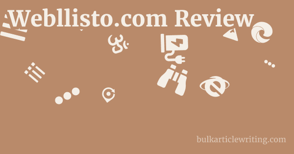 Webllisto.com Review 1 by