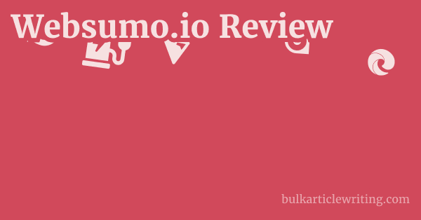 Websumo.io Review 1 by