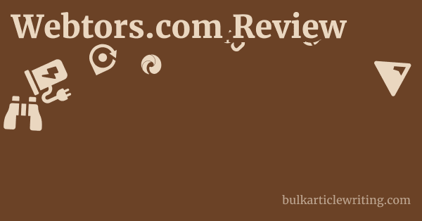 Webtors.com Review 1 by