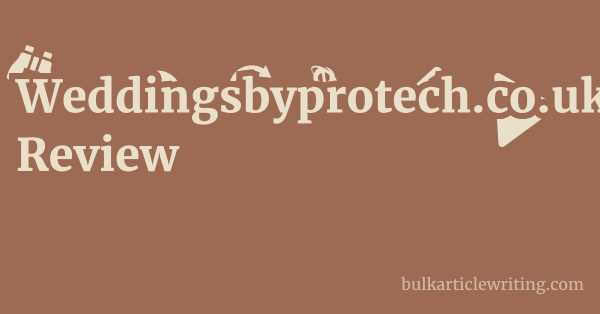 Weddingsbyprotech.co.uk Review 1 by