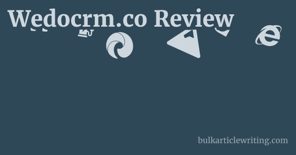 Wedocrm.co Review 1 by Partners
