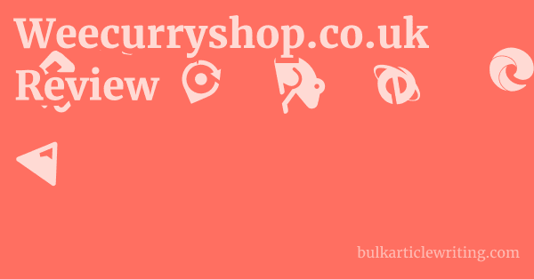 Weecurryshop.co.uk Review 1 by Partners