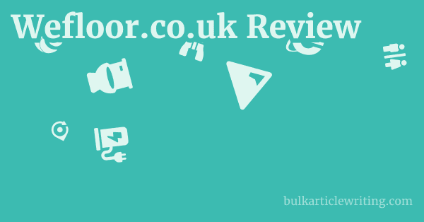 Wefloor.co.uk Review 1 by