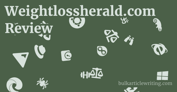 Weightlossherald.com Review 1 by