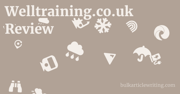 Welltraining.co.uk Review 1 by