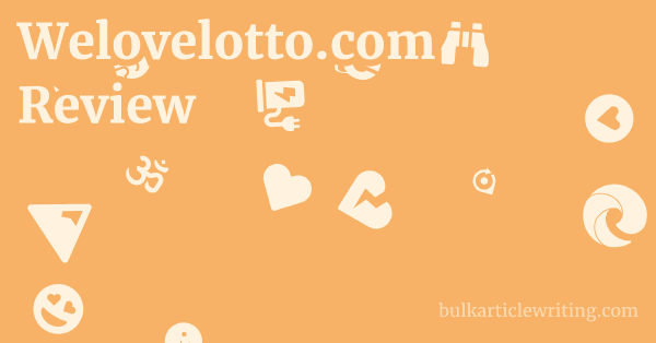 Welovelotto.com Review 1 by