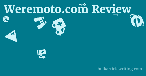 Weremoto.com Review 1 by
