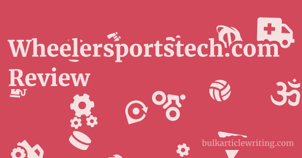 Wheelersportstech.com Review 1 by Partners