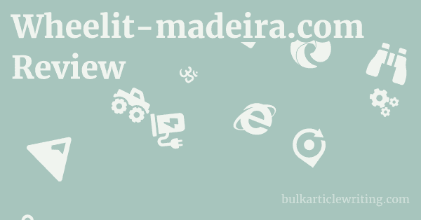 Wheelit-madeira.com Review 1 by