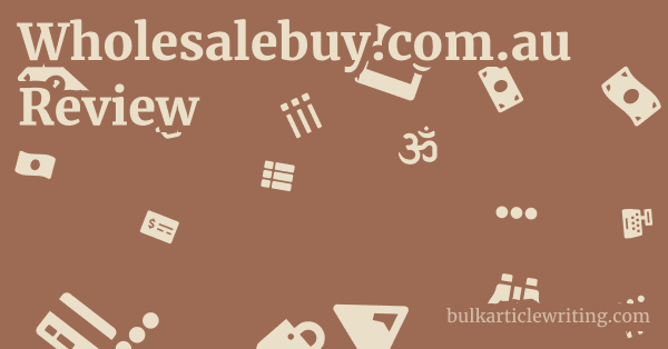 Wholesalebuy.com.au Review 1 by Partners