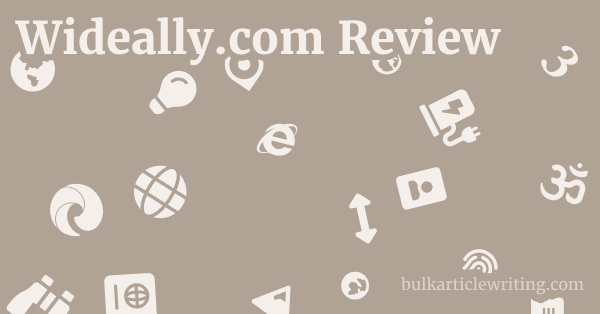 Wideally.com Review 1 by
