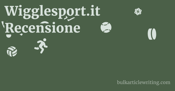 Wigglesport.it Recensione 1 by