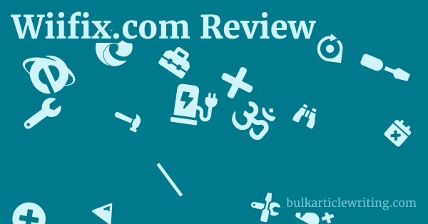 Wiifix.com Review 1 by