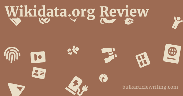 Wikidata.org Review 1 by