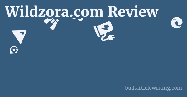 Wildzora.com Review 1 by