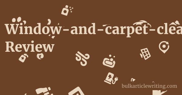 Window-and-carpet-cleaning.co.uk Review 1 by