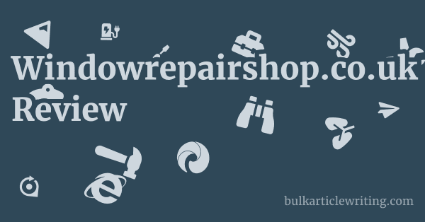Windowrepairshop.co.uk Review 1 by