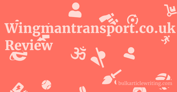 Wingmantransport.co.uk Review 1 by