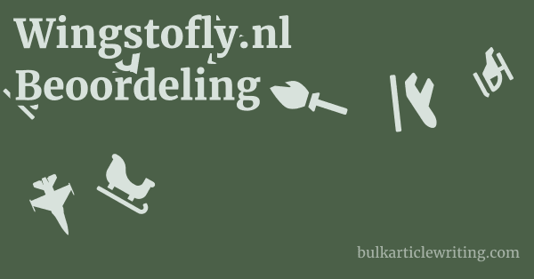 Wingstofly.nl Beoordeling 1 by