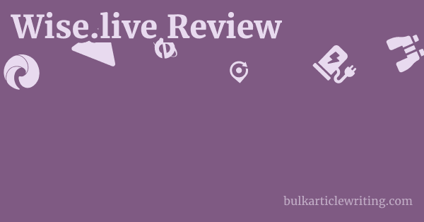 Wise.live Review 1 by