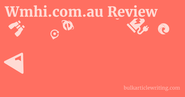 Wmhi.com.au Review 1 by