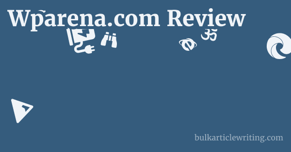 Wparena.com Review 1 by Partners