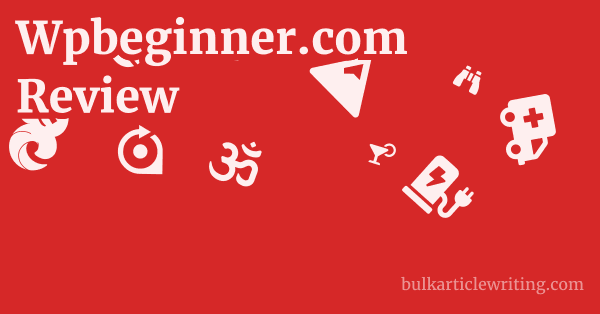 Wpbeginner.com Review 1 by