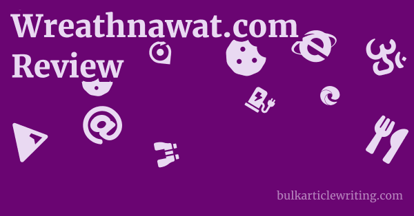 Wreathnawat.com Review 1 by