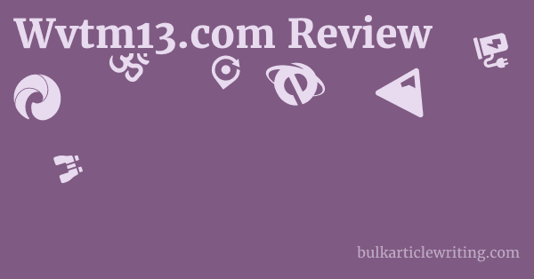 Wvtm13.com Review 1 by