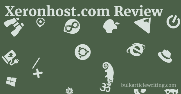 Xeronhost.com Review 1 by