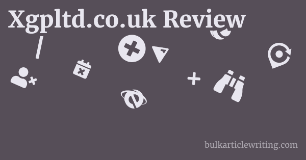 Xgpltd.co.uk Review 1 by