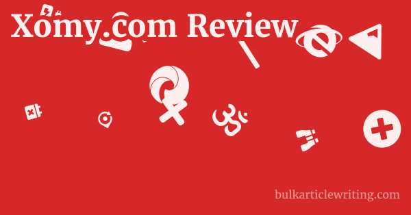 Xomy.com Review 1 by