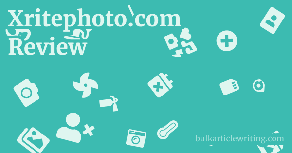 Xritephoto.com Review 1 by