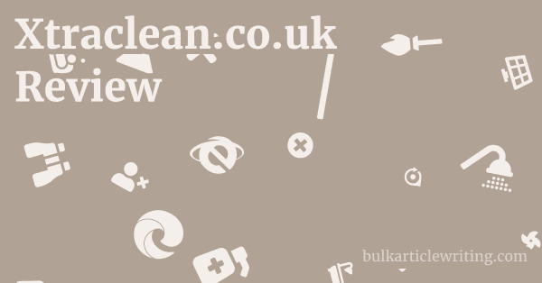 Xtraclean.co.uk Review 1 by